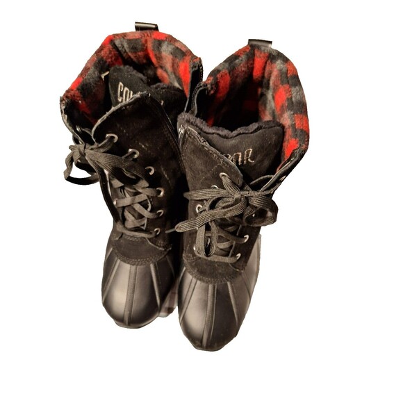 Cougar Suede Waterproof Canada Totem Duck Toe‎ Boots Womens 7 - Picture 2 of 9